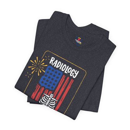 Patriotic Radiology Tech T-shirt