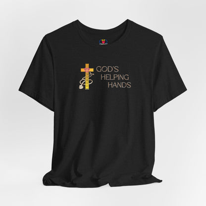 God's helping hand  Nurse T-shirt