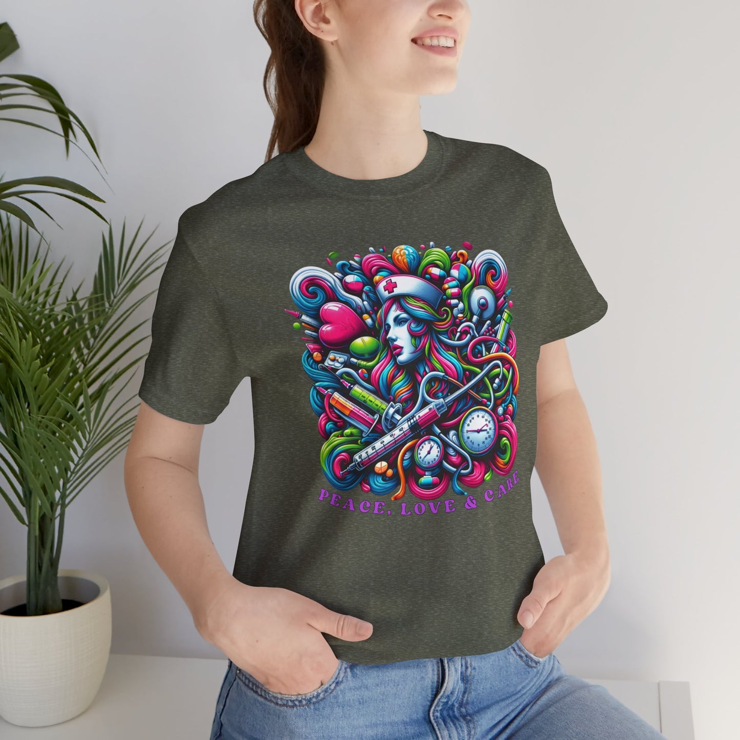 Peace Nurse T-shirt