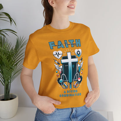 Faith and nursing T-shirt