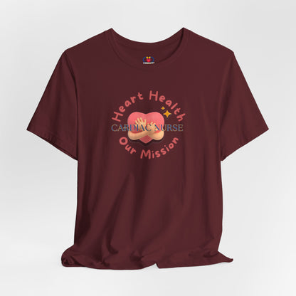 Heart Health Cardiac Nurse T-shirt