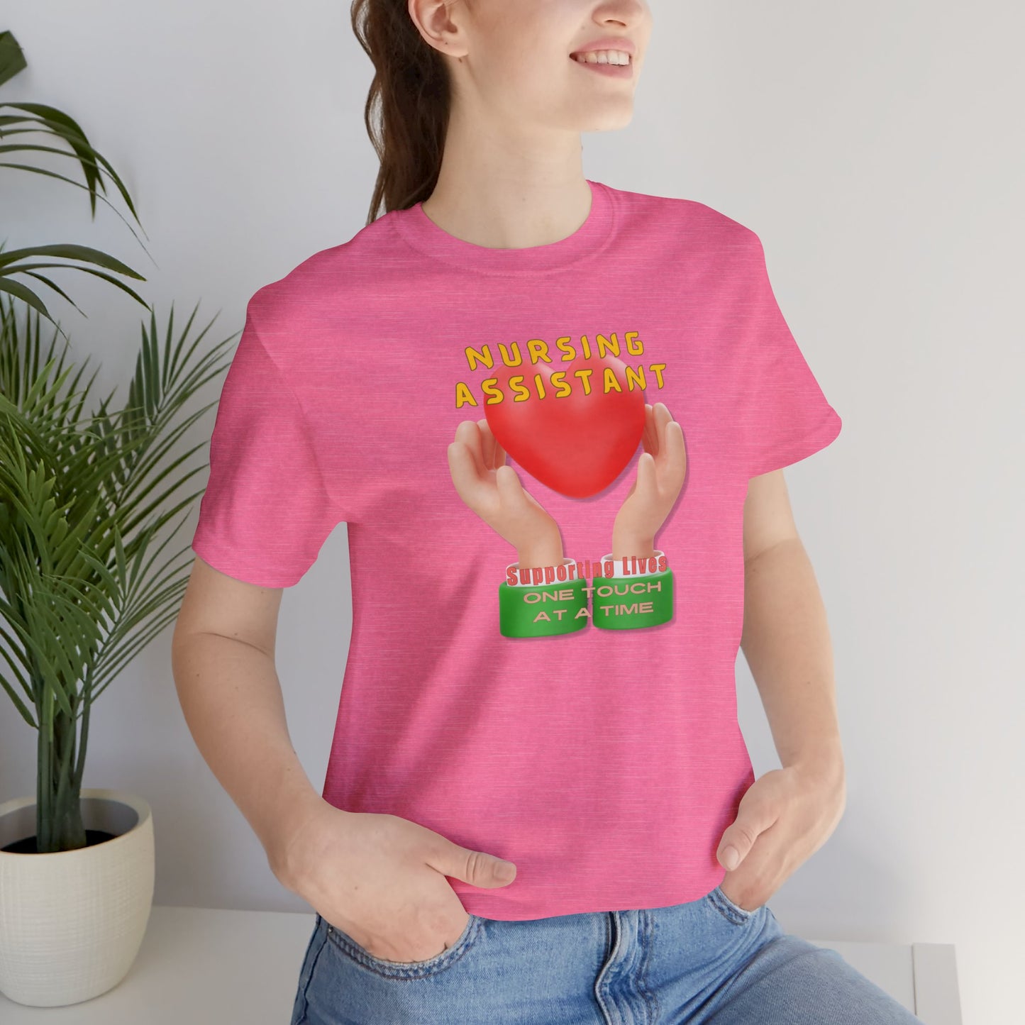 Supporting Lives Nursing Assistant T-shirt