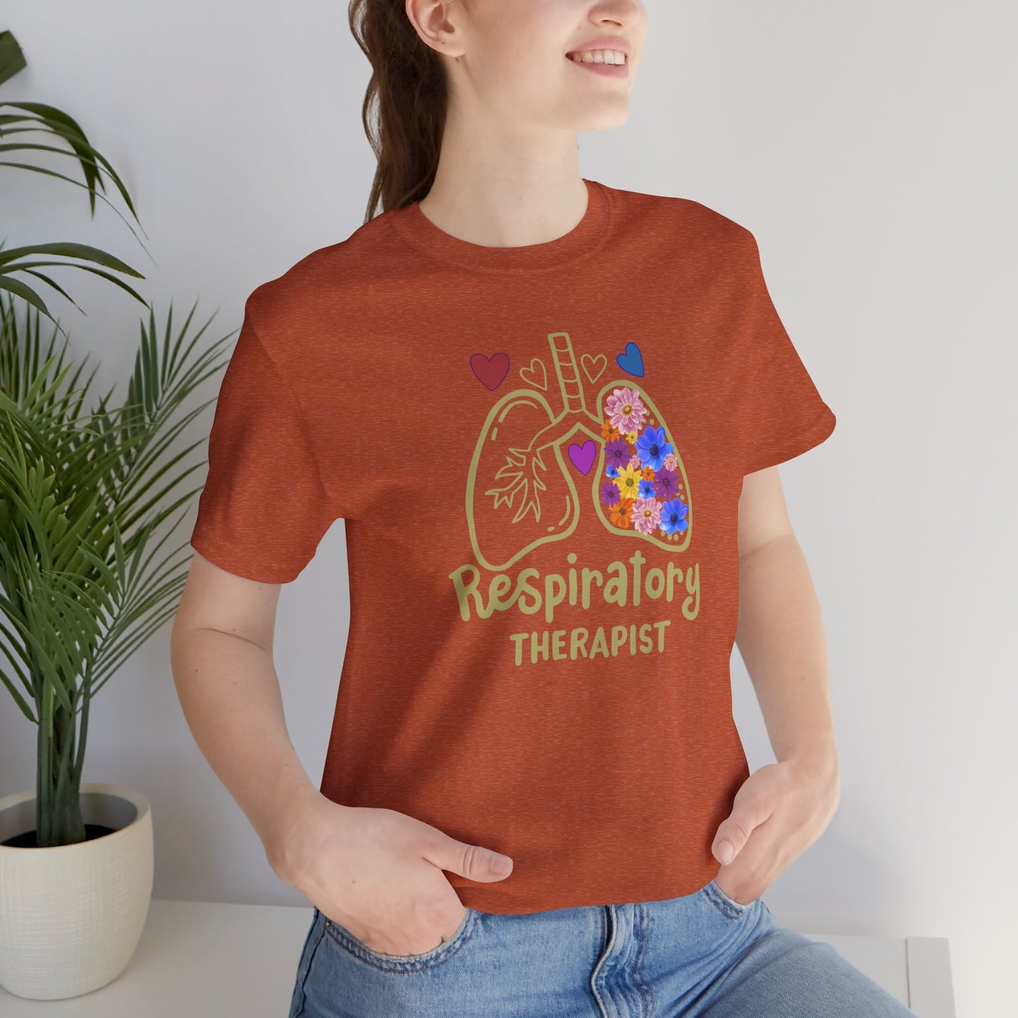 Blossom Lung Respiratory Therapist T-shirt