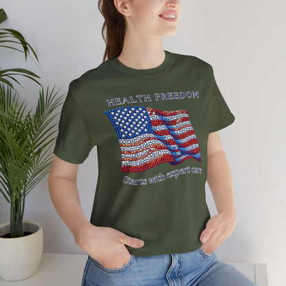 Health Freedom  Flag T-shirt