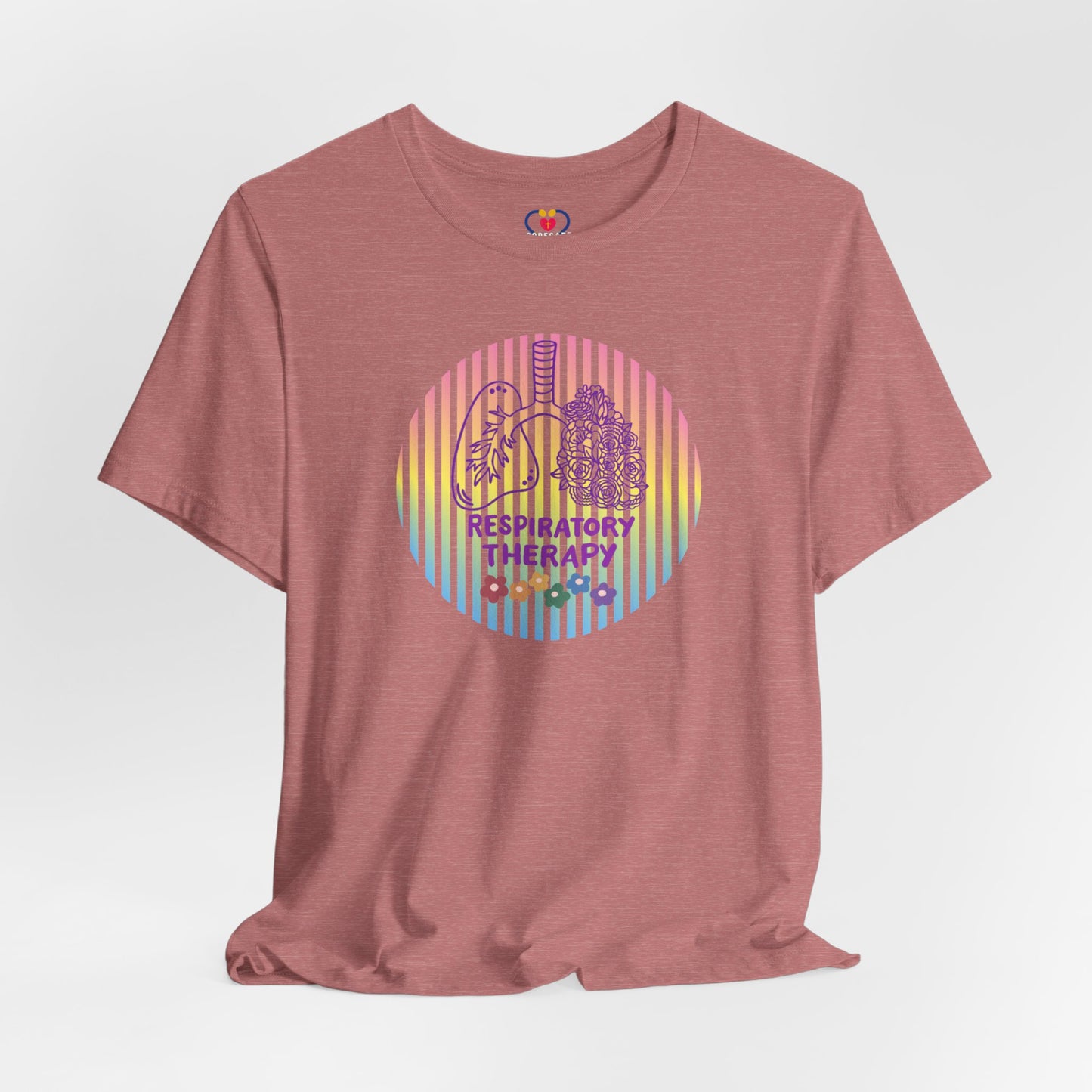 Circle of Color Respiratory Therapist T-shirt