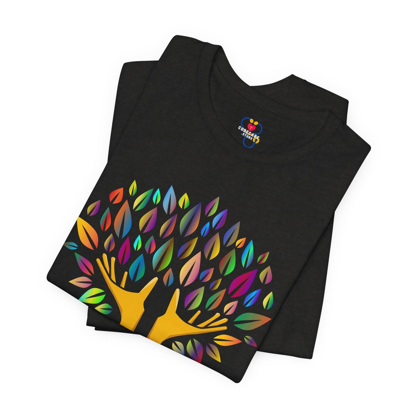 Colorful leaves Nurse T-shirt