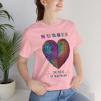 The Pulse of Healthcare Nurse T-shirt