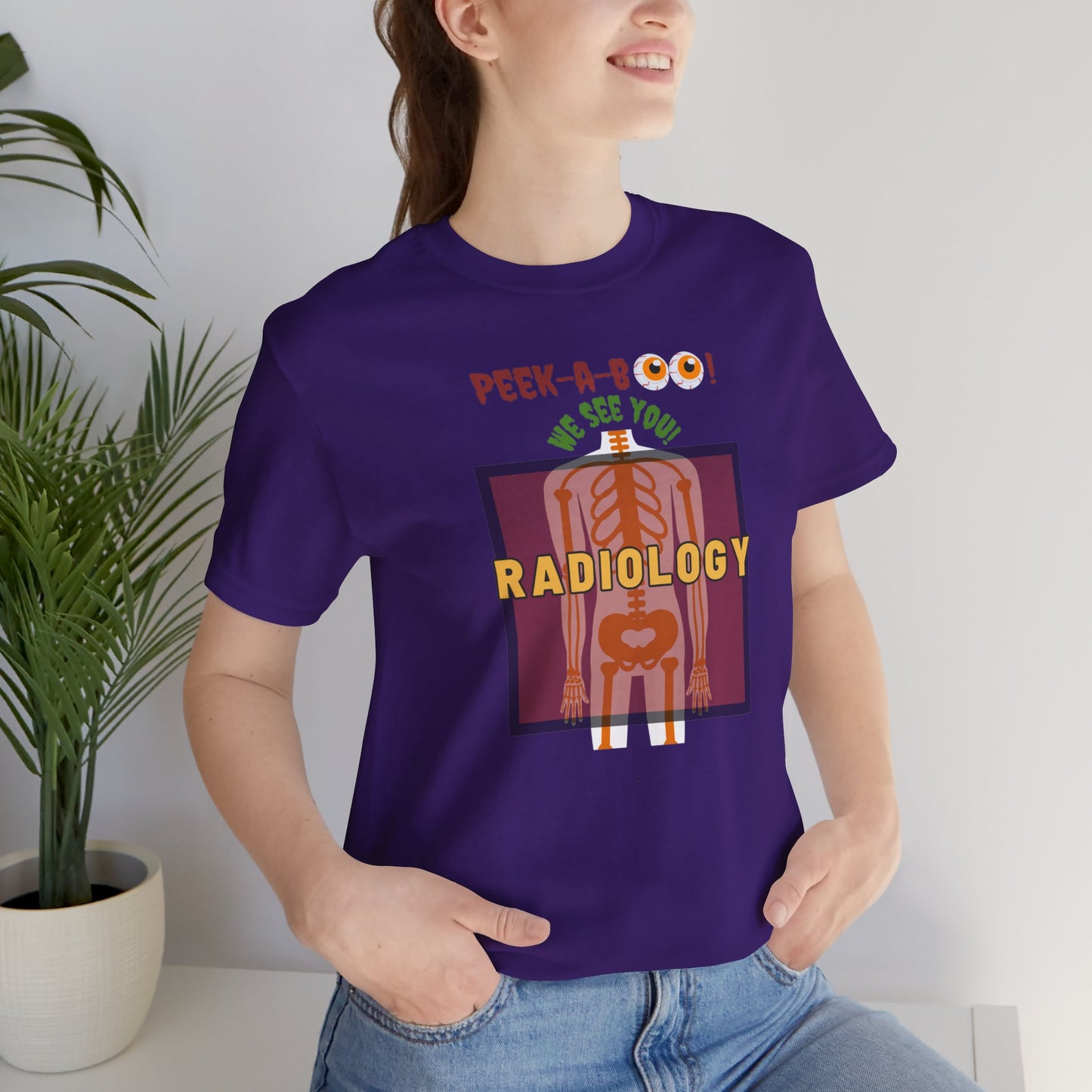 Peek-a-boo Radiology T-shirt