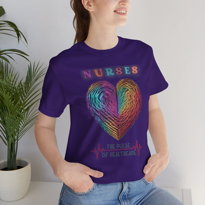 The Pulse of Healthcare Nurse T-shirt