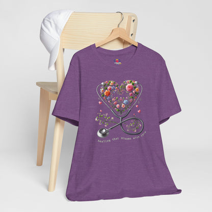 Healing that Blooms with Care T-shirt