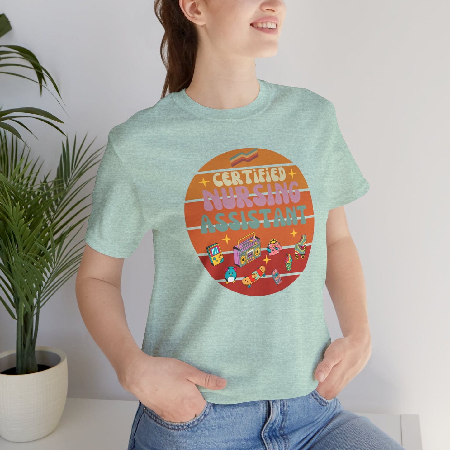 Funky Certified Nursing Assistant T-shirt