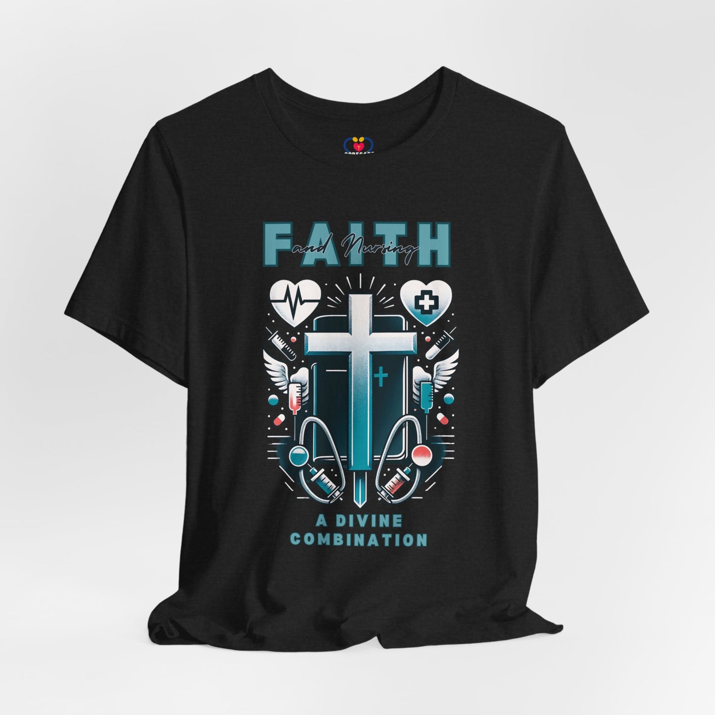 Faith and nursing T-shirt