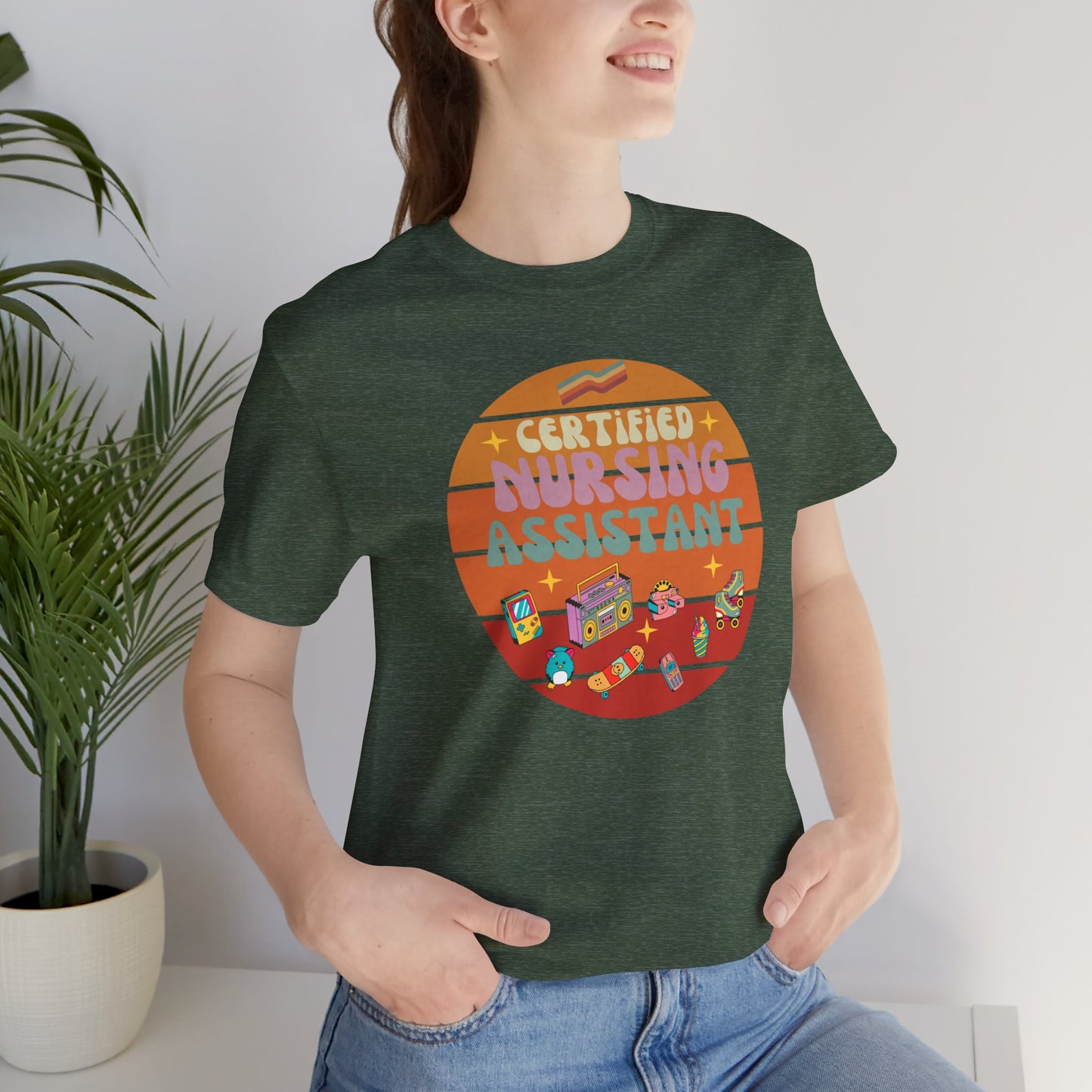 Funky Certified Nursing Assistant T-shirt