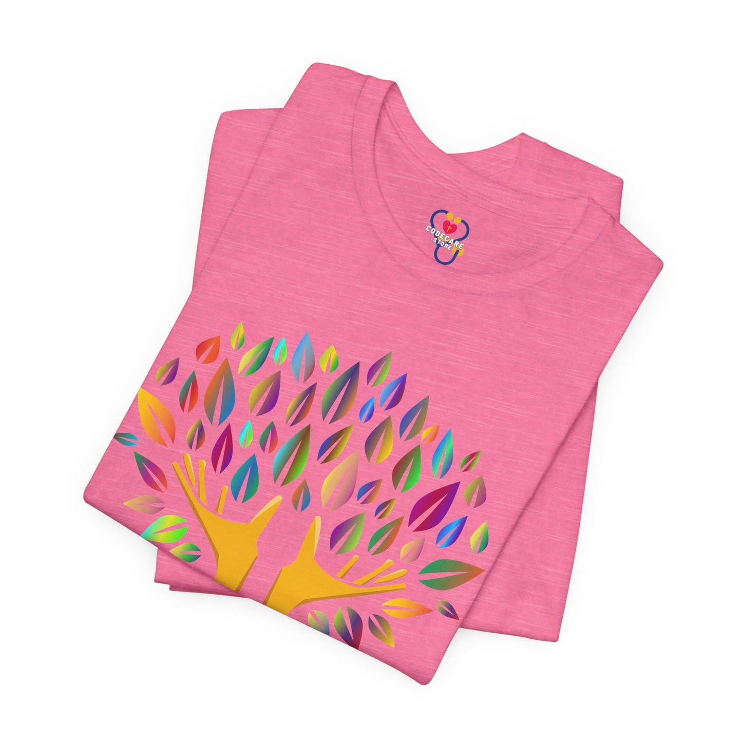 Colorful leaves Nurse T-shirt