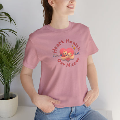 Heart Health Cardiac Nurse T-shirt