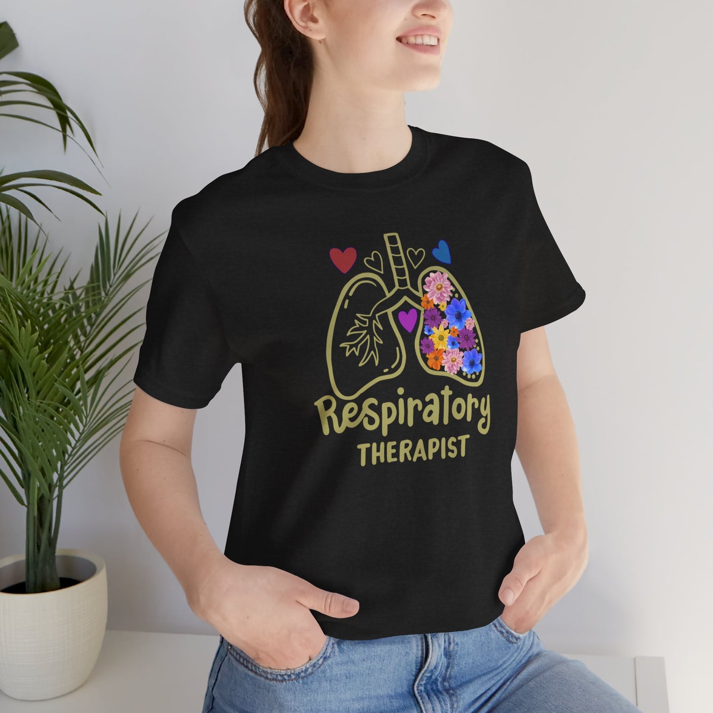 Blossom Lung Respiratory Therapist T-shirt