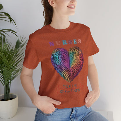 The Pulse of Healthcare Nurse T-shirt