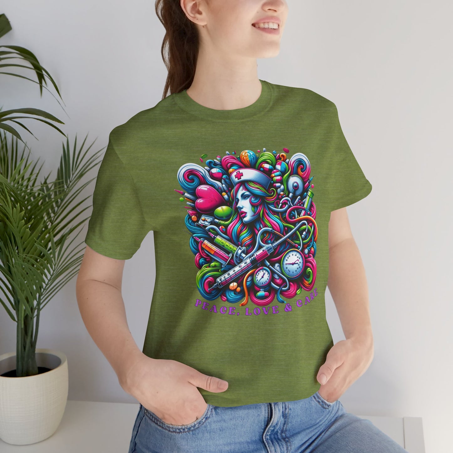 Peace Nurse T-shirt