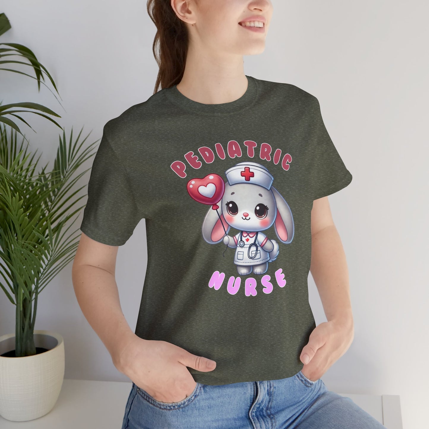 Bunny Pediatric Nurse T-shirt