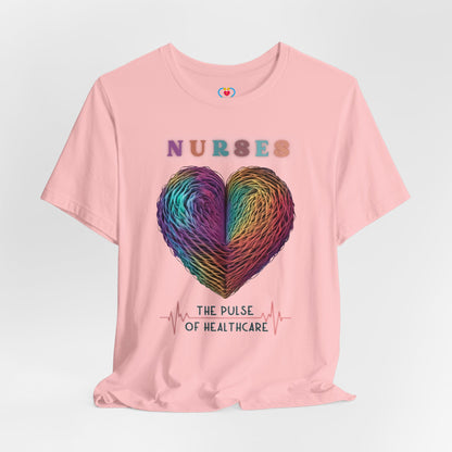 The Pulse of Healthcare Nurse T-shirt