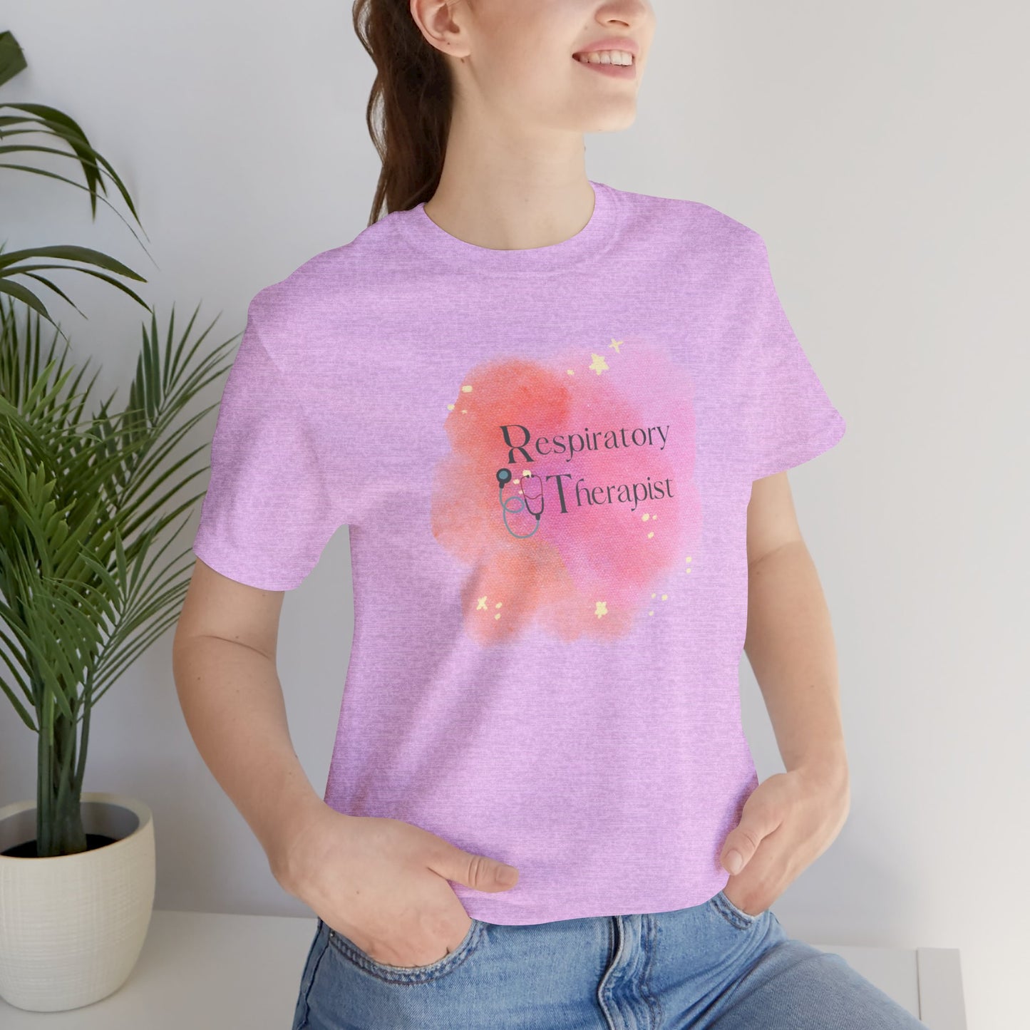 Blush Respiratory Therapist T-shirt