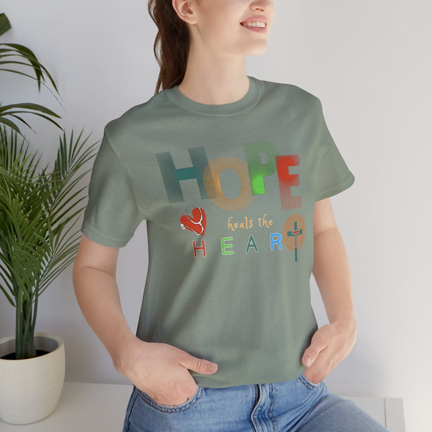 Hope heals the heart T-shirt