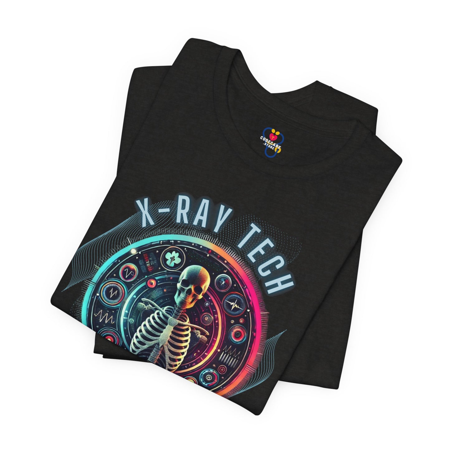 Neon Glow X-ray Tech T-shirt