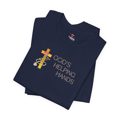 God's helping hand  Nurse T-shirt