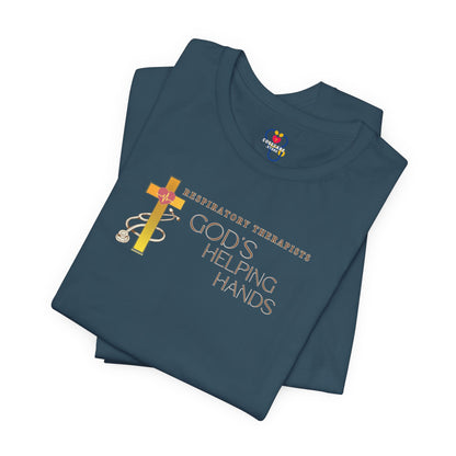 God's helping hand  Respiratory Therapist T-shirt