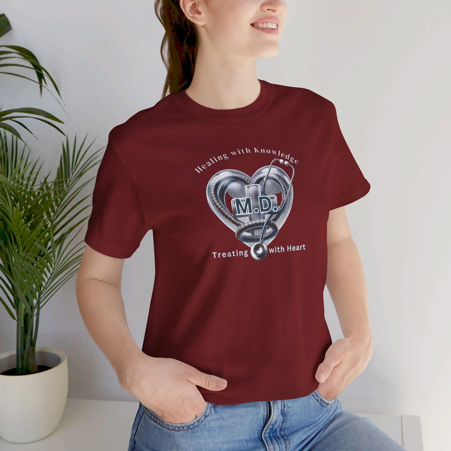 Healing with Knowledge Doctor T-shirt