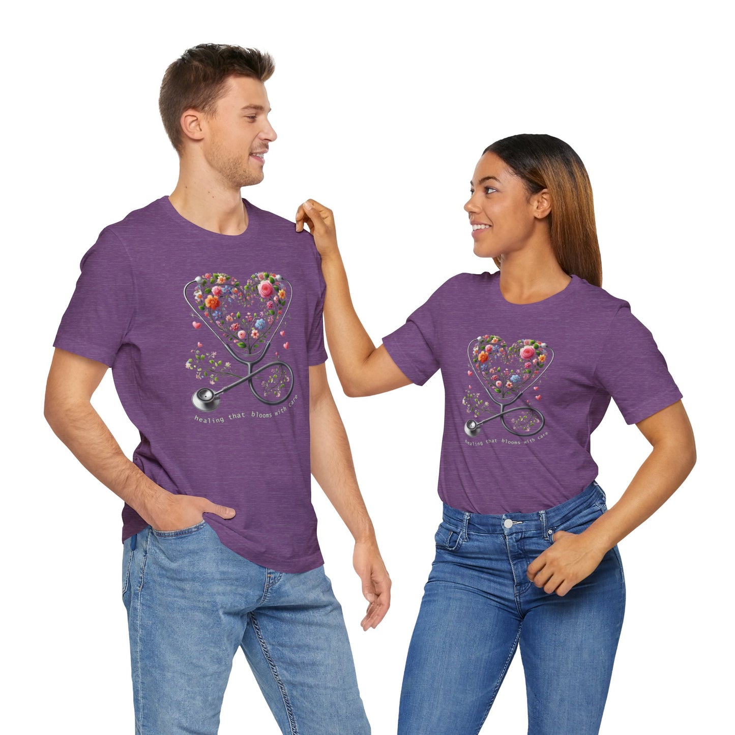 Healing that Blooms with Care T-shirt