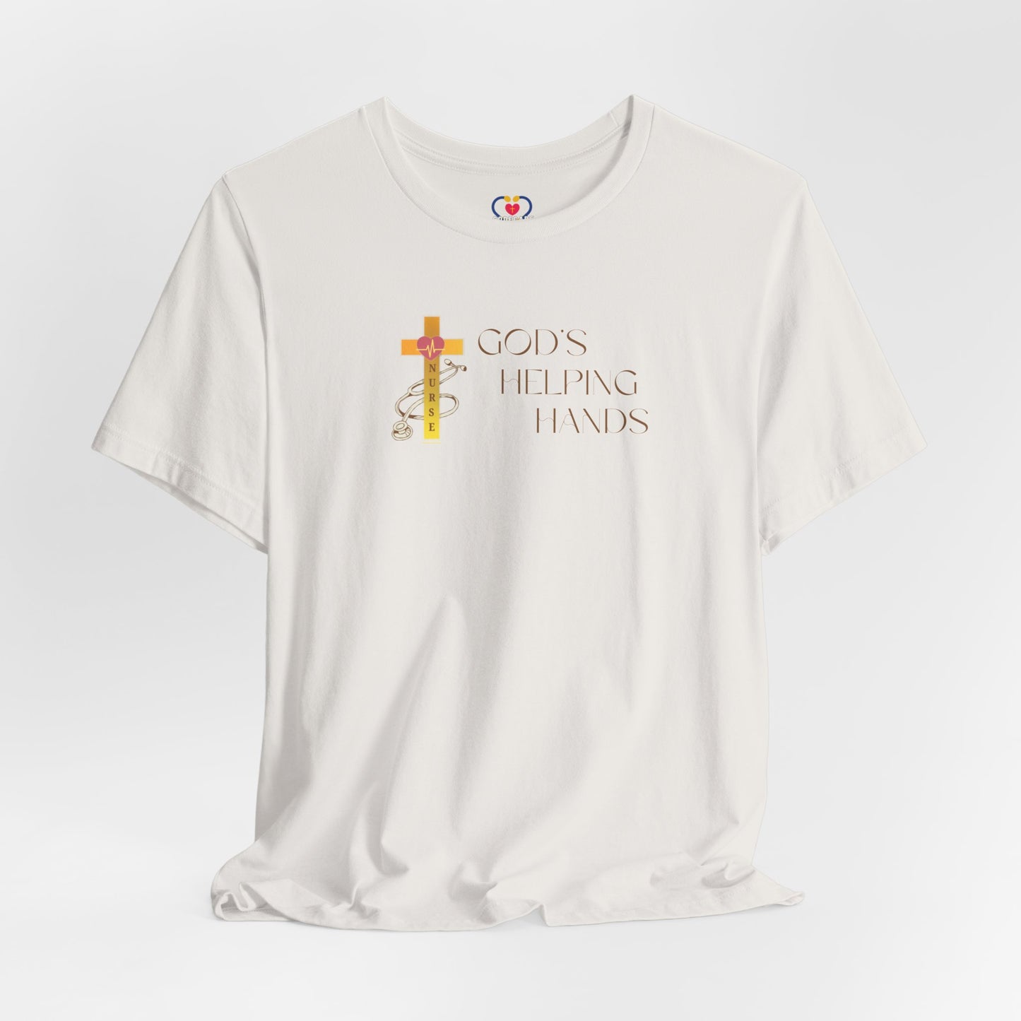 God's helping hand  Nurse T-shirt