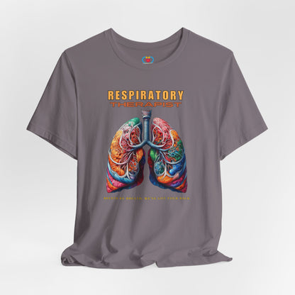 Breath by breath Respiratory Therapist T-shirt