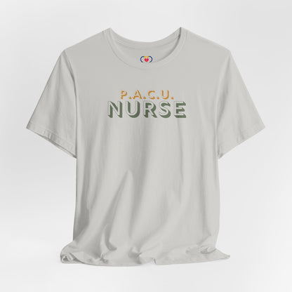 Shadow P.A.C.U Nurse  T-shirt