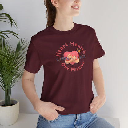 Heart Health Cardiac Nurse T-shirt