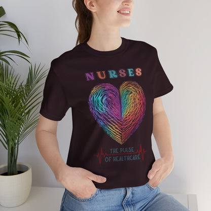 The Pulse of Healthcare Nurse T-shirt