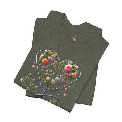 Healing that Blooms with Care T-shirt