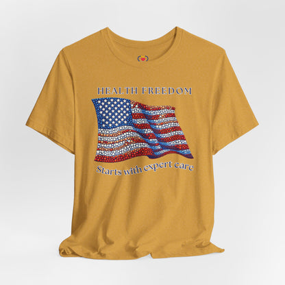 Health Freedom  Flag T-shirt