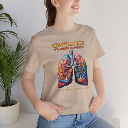 Breath by breath Respiratory Therapist T-shirt