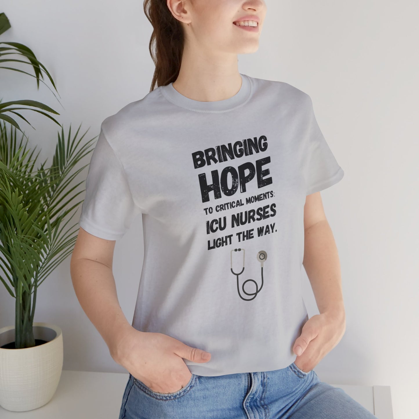 Bringing Hope ICU Nurse T-shirt