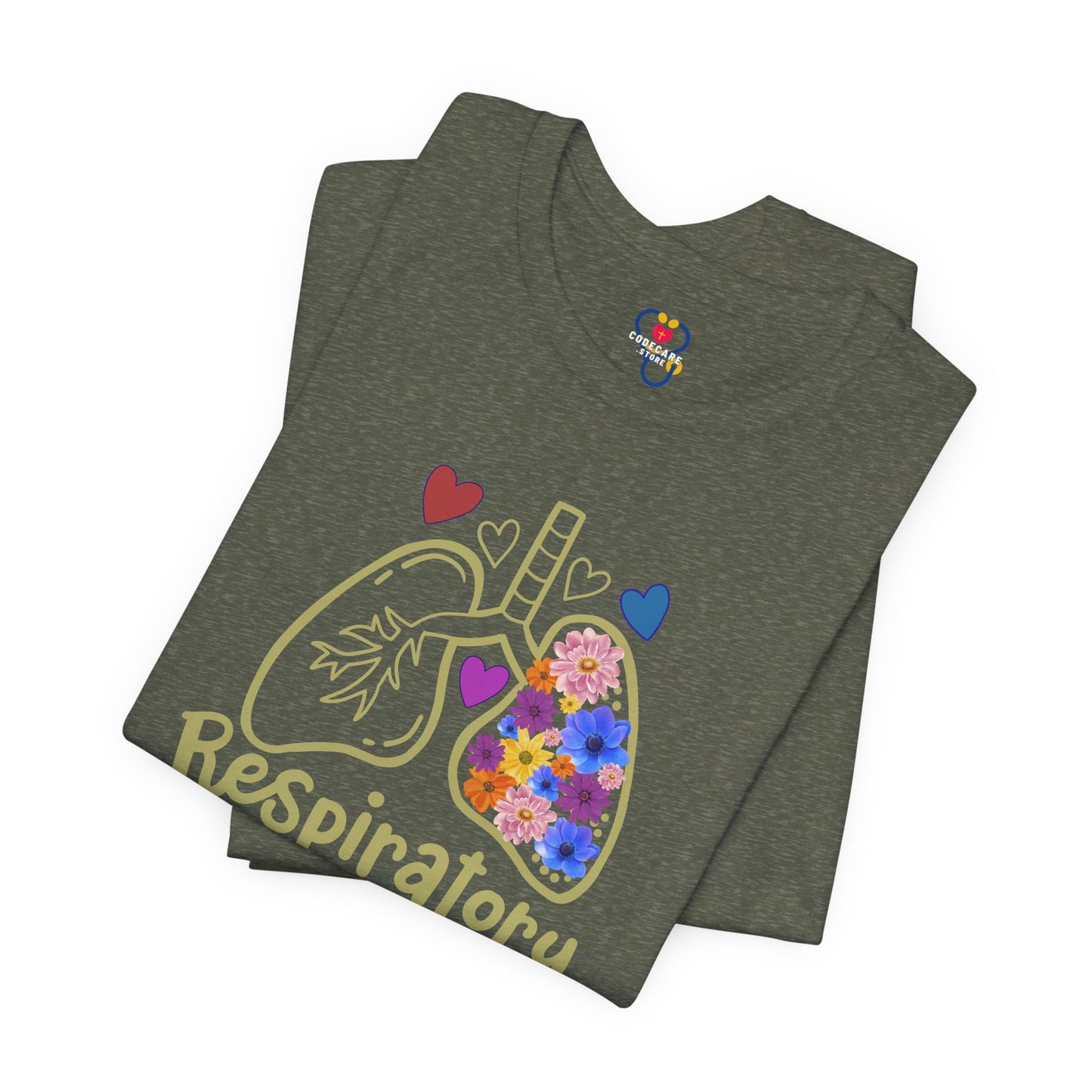 Blossom Lung Respiratory Therapist T-shirt