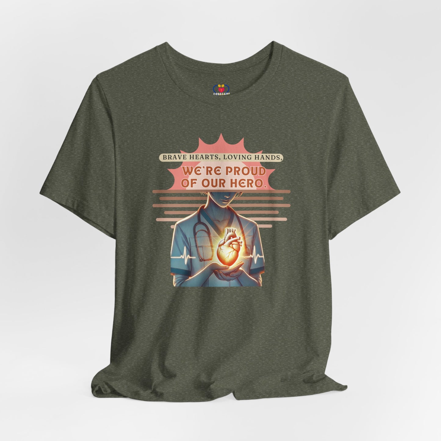 We're Proud of Our Hero T-shirt