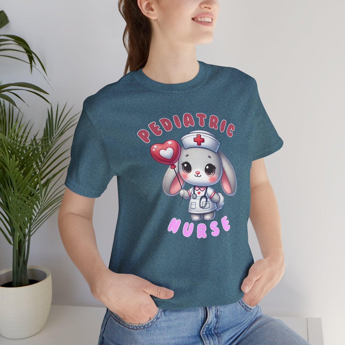 Bunny Pediatric Nurse T-shirt