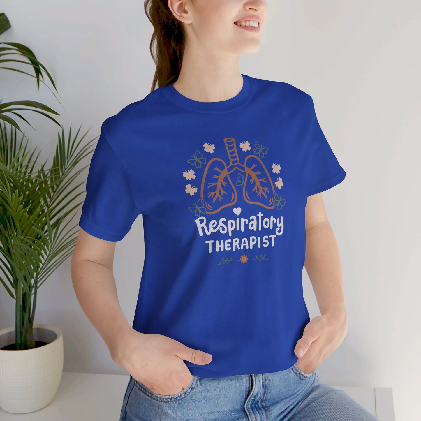 Foliage Respiratory Therapist T-shirt