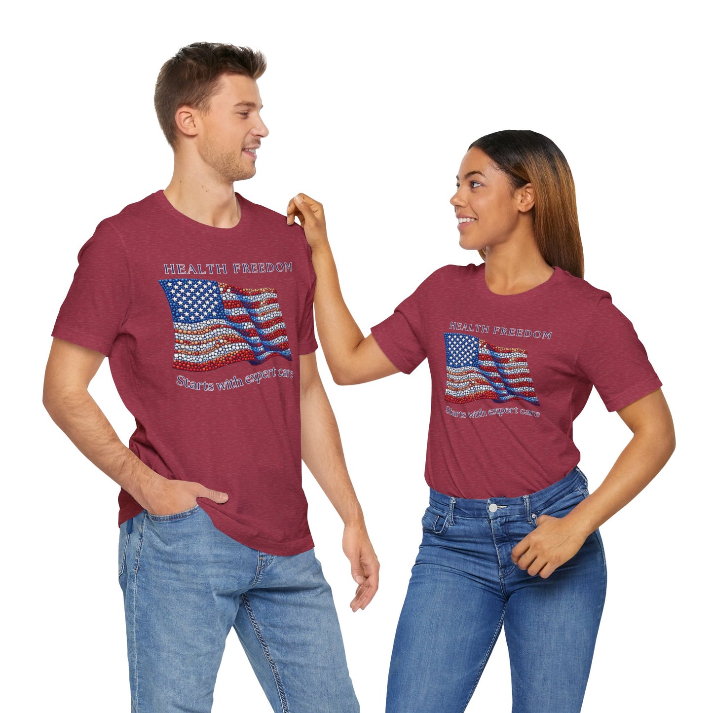 Health Freedom  Flag T-shirt