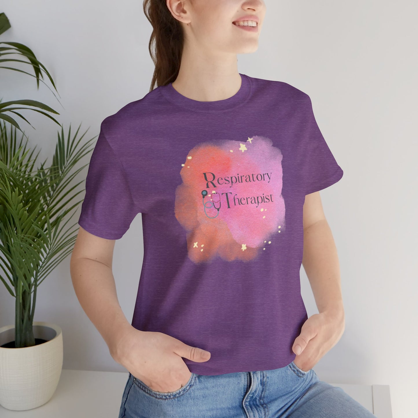 Blush Respiratory Therapist T-shirt