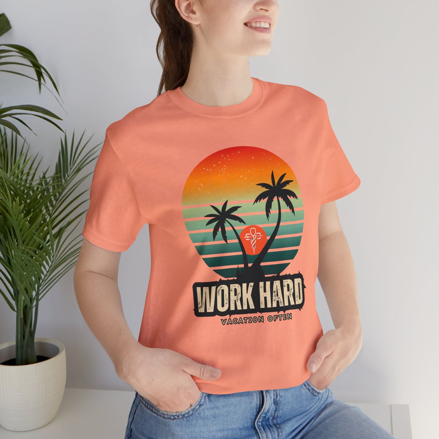 Work hard Vacation often T-shirt