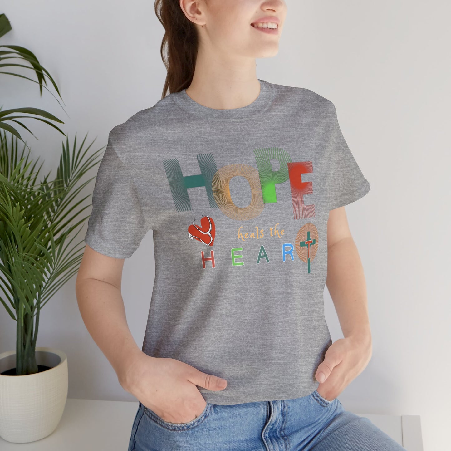 Hope heals the heart T-shirt