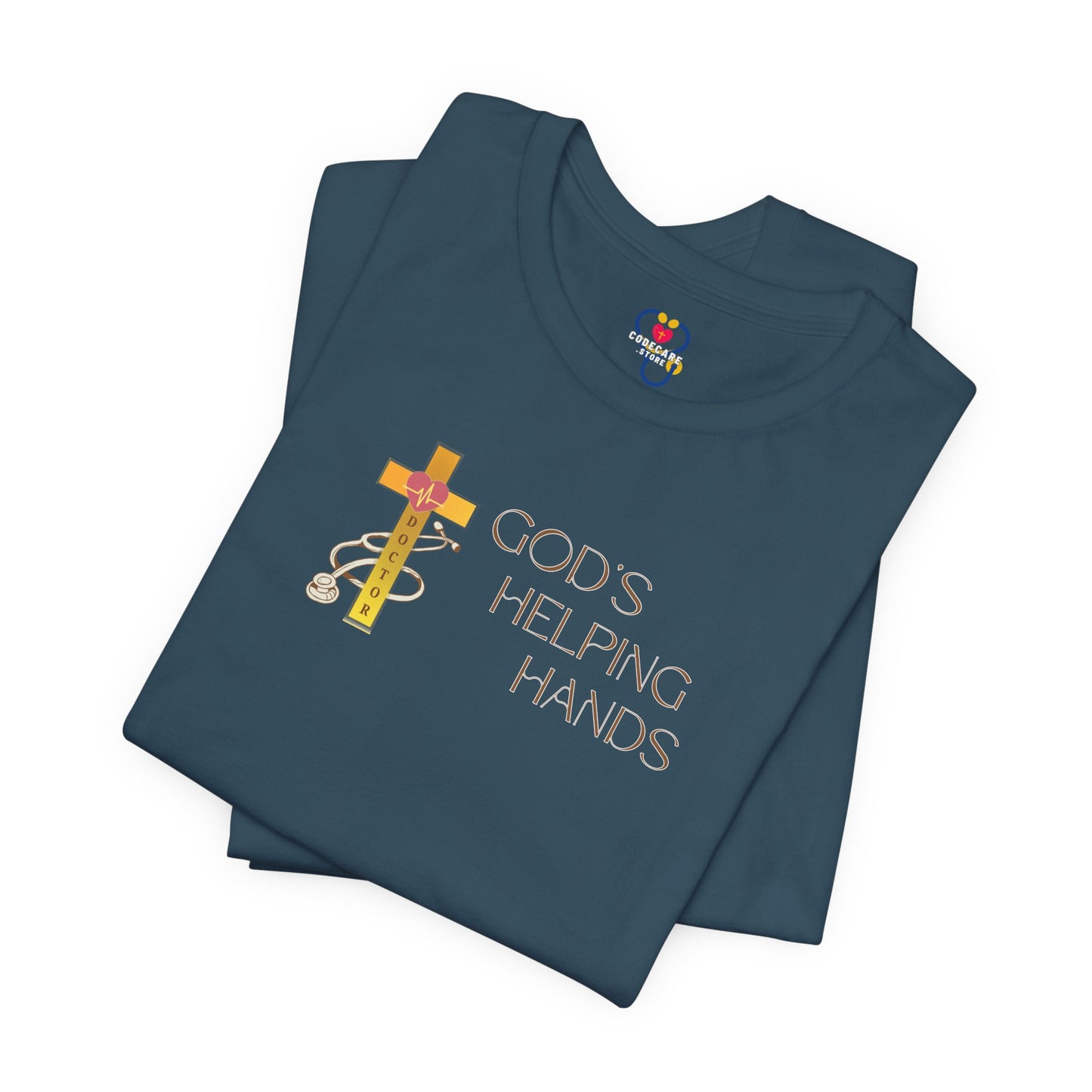 God's helping hand Doctor T-shirt