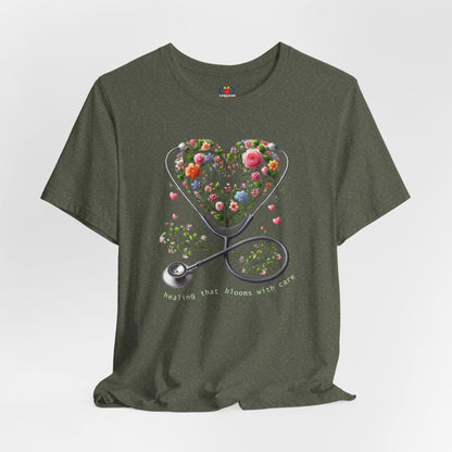 Healing that Blooms with Care T-shirt